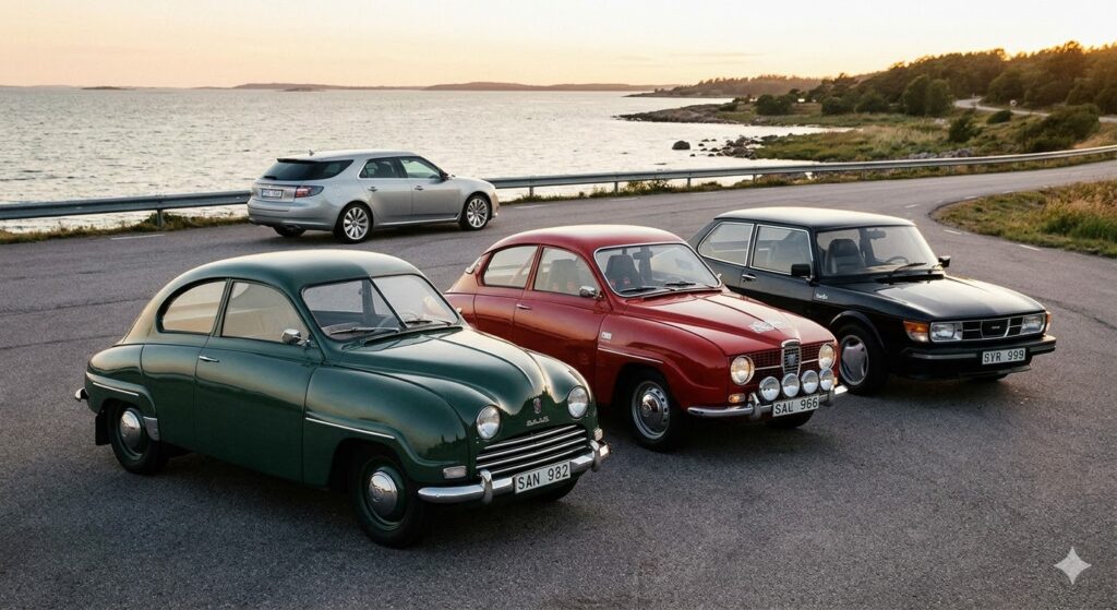 Den ultimata guiden till Saab-modeller: Från 92 till 9-5
